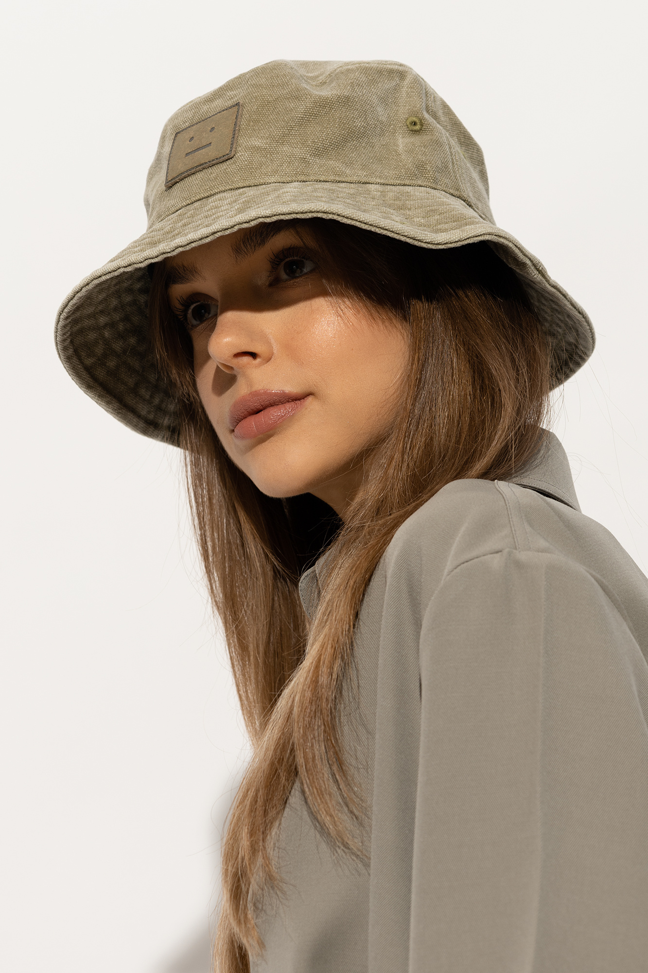 Green Bucket hat with logo Acne Studios - Vitkac Canada